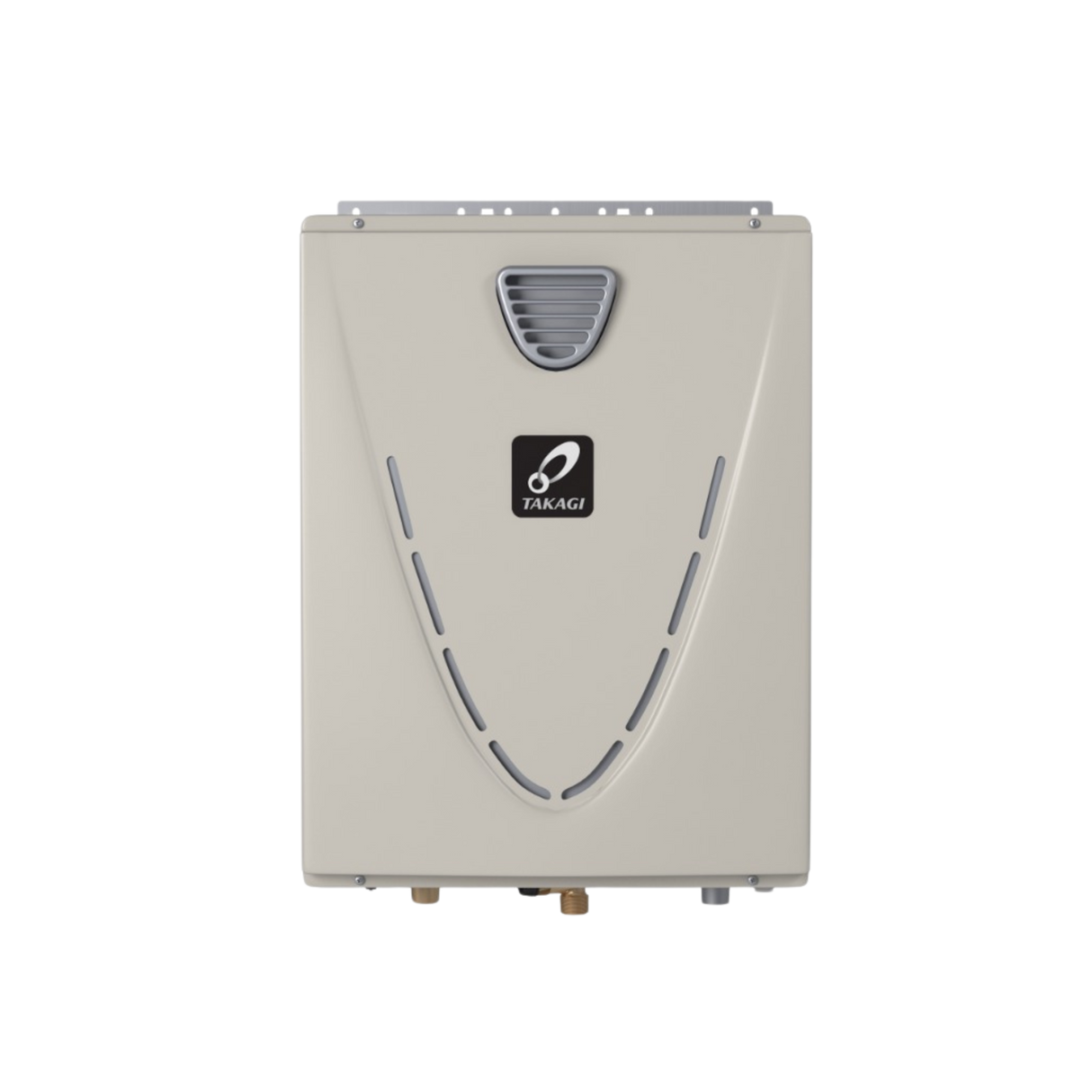 Takagi T-H3J-OS-N 160,000 BTU Natural Gas Outdoor Condensing Ultra-Low NOx Tankless Water Heater Takagi