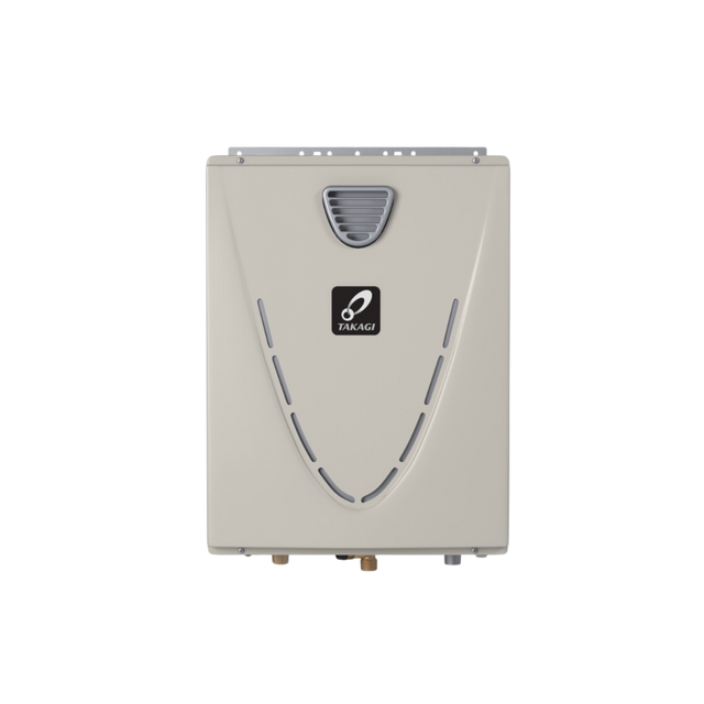Takagi T-H3S-OS-N 180,000 BTU Natural Gas Outdoor Condensing Ultra-Low NOx Tankless Water Heater Takagi