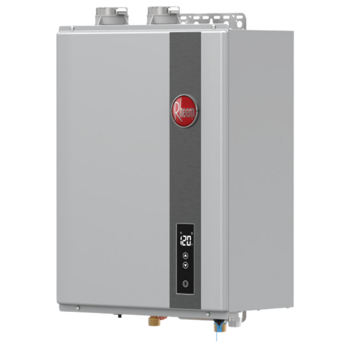 Rheem RTGH-68DVLN-3 Super High-Efficiency Condensing Indoor Natural Gas Tankless Water Heater Rheem