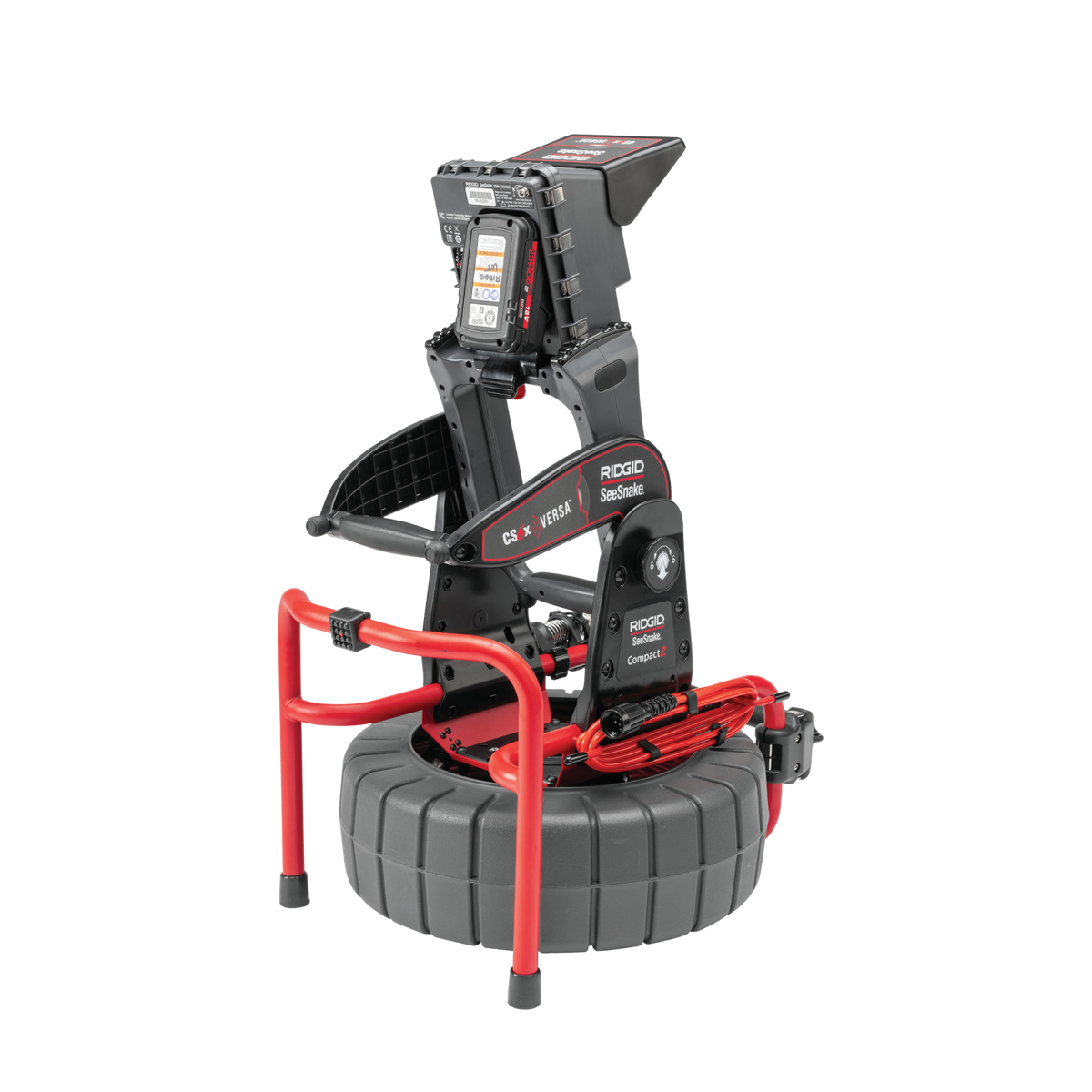 RIDGID 65103 Seesnake Compact2 with VERSA Monitor, Battery, and Charger RIDGID