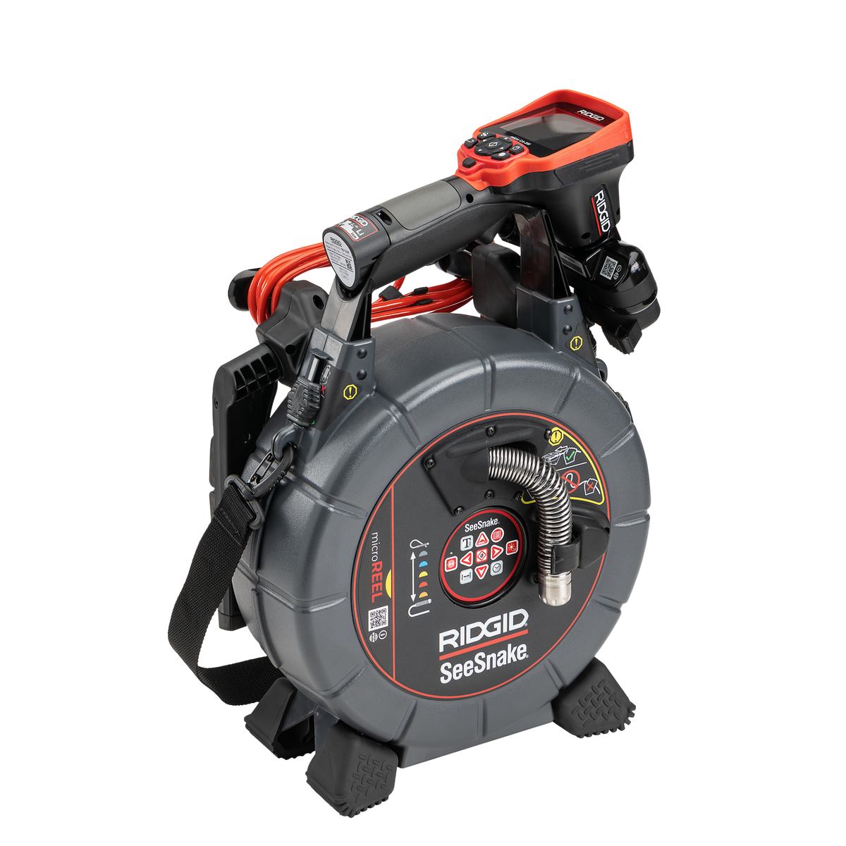 RIDGID 70728 SeeSnake microREEL L100C/CA-350 Video Inspection System RIDGID