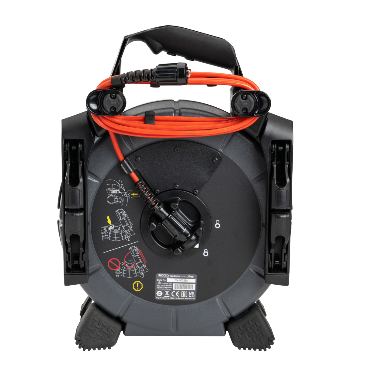 RIDGID 70803 SeeSnake microREEL CA-350 Video Inspection System RIDGID