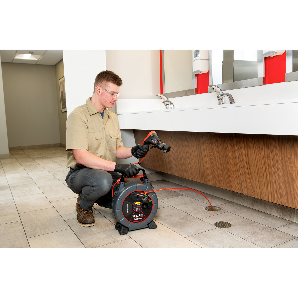 RIDGID 79128 SeeSnake microREEL Essentials Inspection System RIDGID