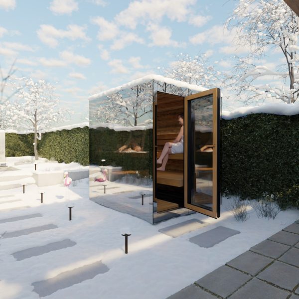 ThermaSol Vue Outdoor Sauna ThermaSol