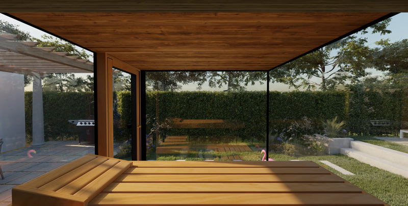 ThermaSol Vue Outdoor Sauna ThermaSol