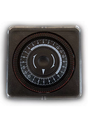 Amerec I24/7 7 Day Time Clock with 2-Hour On/Off Segments (120V) Amerec