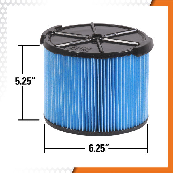 RIDGID 26643 Fine Dust Filter 3-4.5 Gallon RIDGID