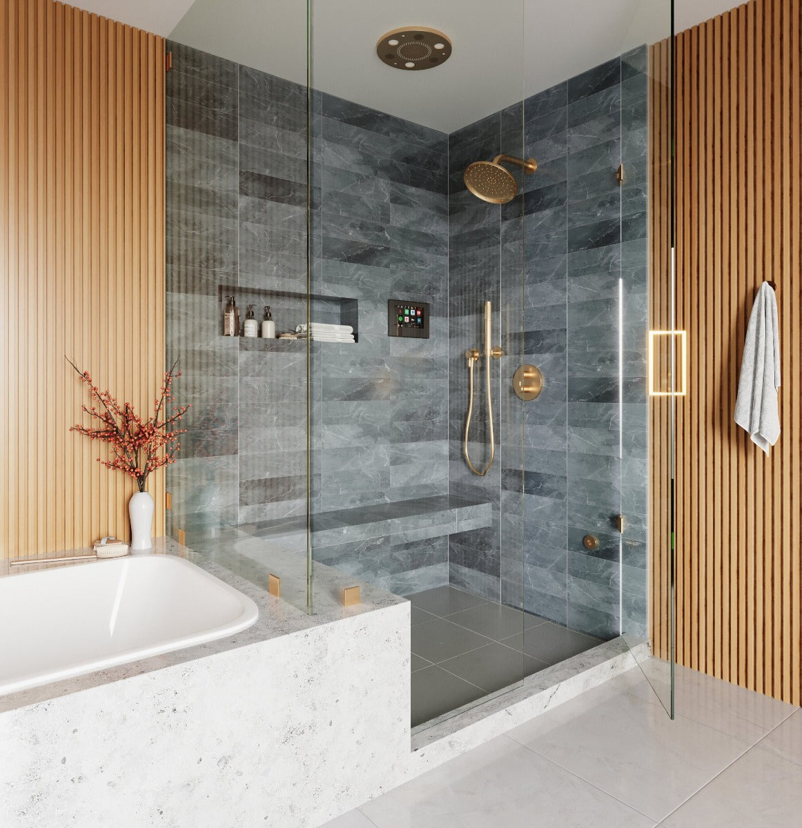 ThermaSol Total Wellness Package with 10" ThermaTouch Trim Upgraded Round ThermaSol