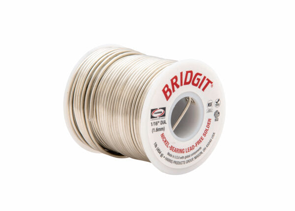 Harris Bridgit BRGT61 Lead Free Solder, 1 LB Harris