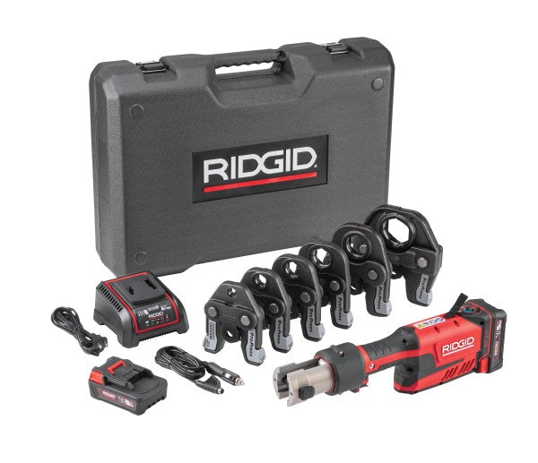 RIDGID 67178 RP 351 Press Tool with Battery Kit & ProPress Jaws (1/2"-2") RIDGID