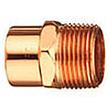 3/8" CxMPT Wrot Copper Sweat Male Adapter Cello WP4-06 cello