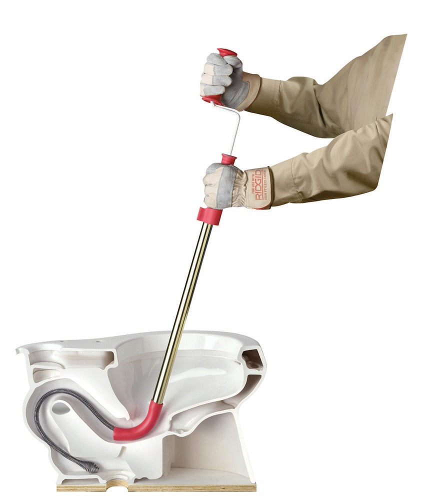 RIDGID 59787 3 Toilet Auger with Bulb Head RIDGID