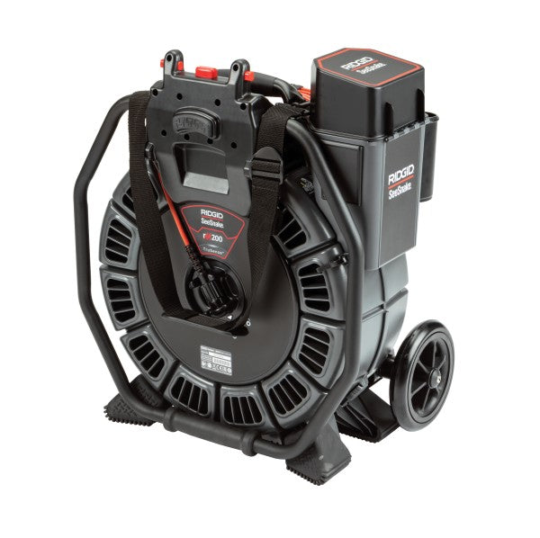 RIDGID 63663 SeeSnake rM200B Reel with Self-Leveling Camera Powered with TruSense RIDGID