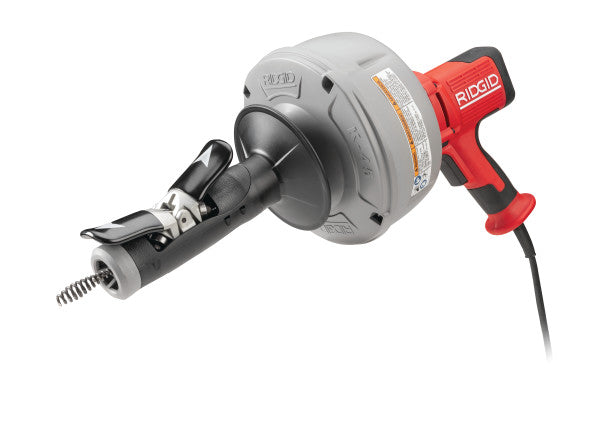 RIDGID 36003 K-45AF-5 Machine with: C-1IC 5/16" x 25 Inner Core Cable with Inner Drum, C-6 3/8" x 35 Cable with Inner Drum, T-250 Five -Piece Tool Set for 3/8" Cable, C-6429 Carrying Case RIDGID