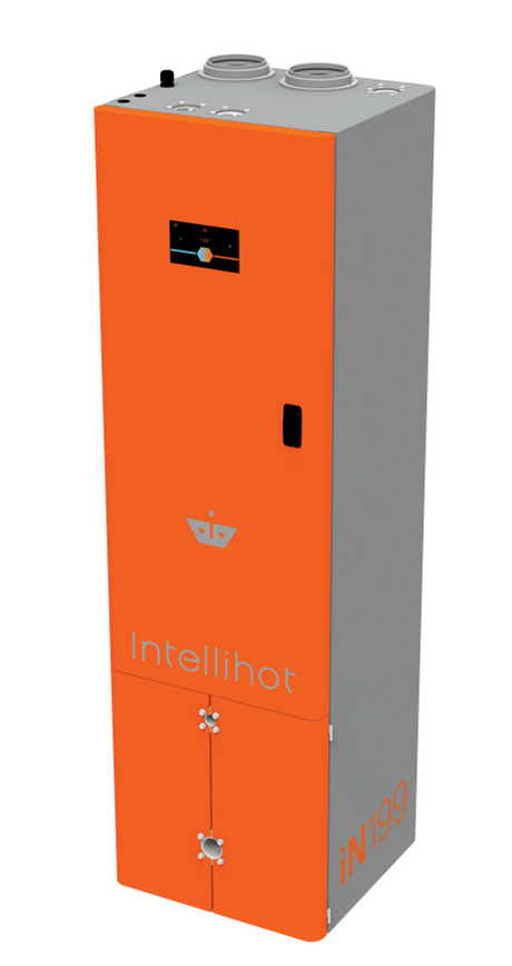 Intellihot iN199 Neuron Series Indoor Floor Mounted On-Demand Water Heater (199k BTU) Intellihot