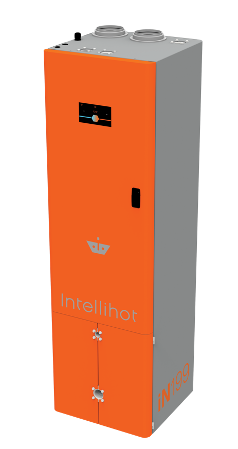 Intellihot iN199 Neuron Series Indoor Floor Mounted On-Demand Water Heater (199k BTU) Intellihot