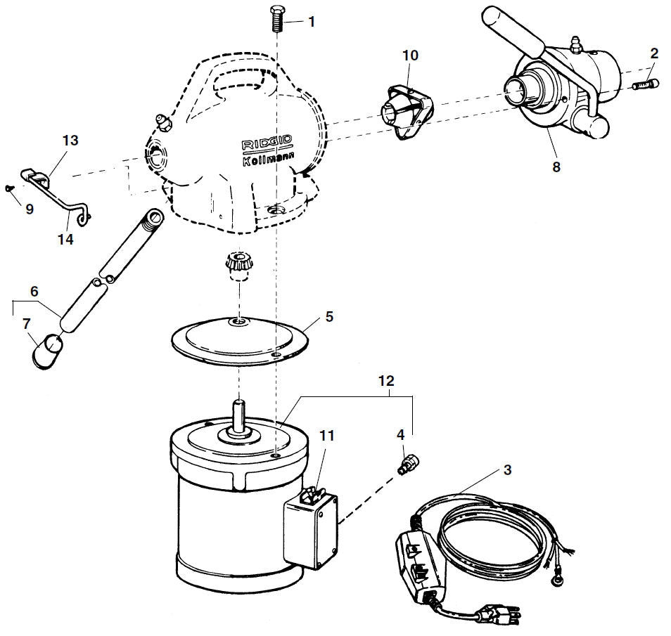 RIDGID 59965 542 Rubber Tip RIDGID