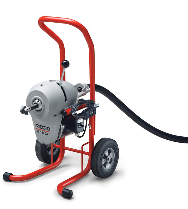 RIDGID 23692 K-1500A Sectional Drain Cleaner with Standard Equipment  (No Cables) RIDGID