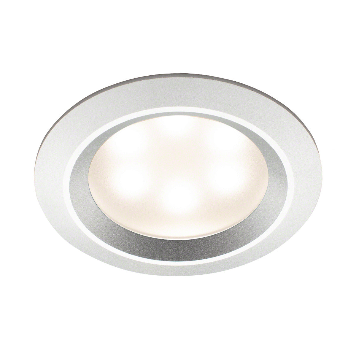 Mr. Steam Recessed LED Light in Aluminum Satin Mr. Steam