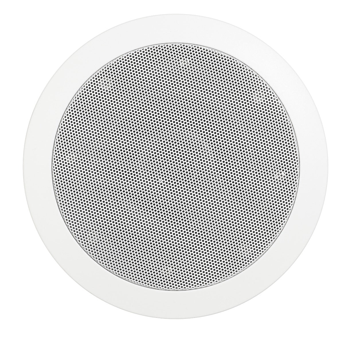Mr. Steam 6.5 in. W. MusicTherapy Speaker in Round White Mr. Steam