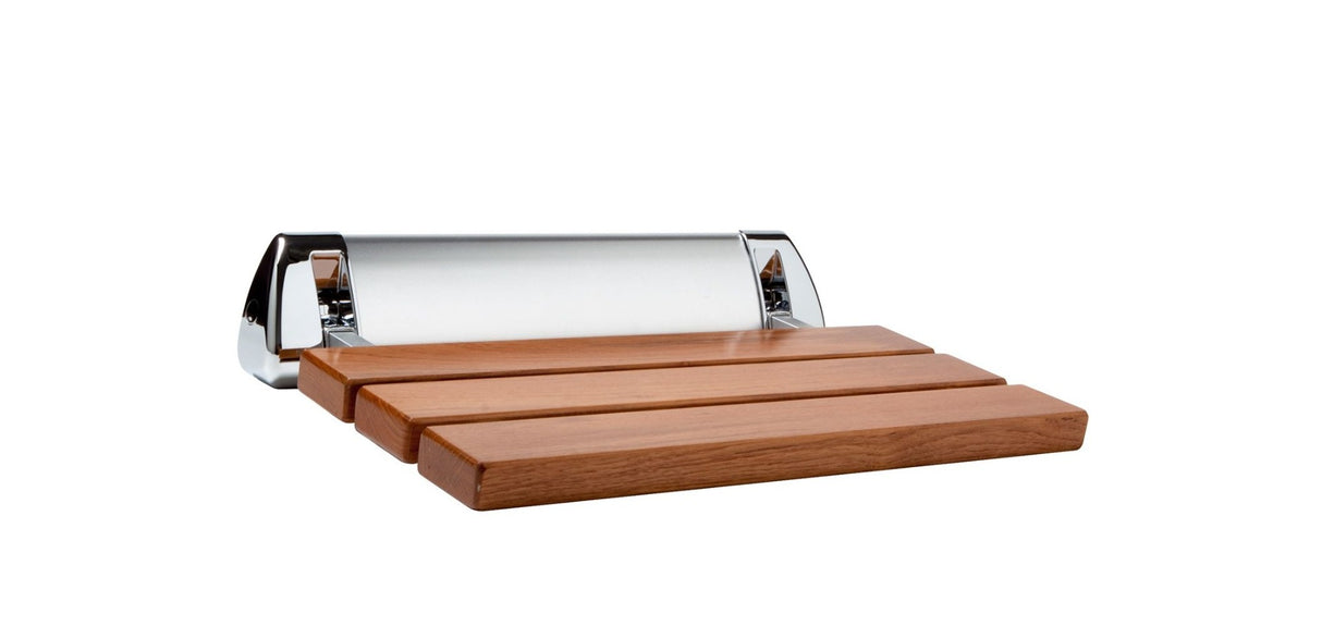 Amerec 9270-029 Wall Mount Teak Shower Seat Amerec