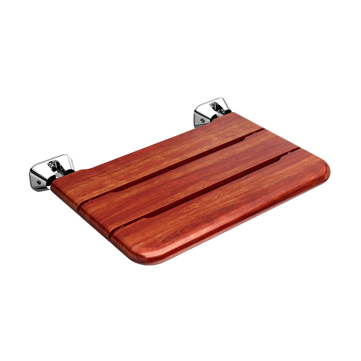 Mr. Steam Wall-Mounted Seat in Polished Chrome Mr. Steam