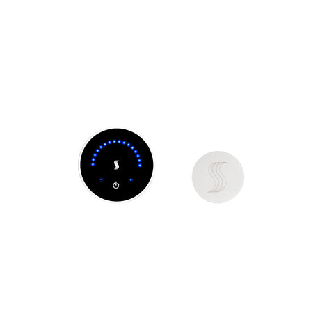 ThermaSol MTC-SVRD MicroTouch Wall Mount Round Control + Round SteamVection Steam Head Kit ThermaSol
