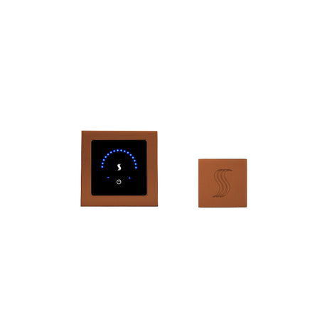 ThermaSol MTMR-SVSQ MicroTouch Recessed Square Control + Square SteamVection Steam Head Kit ThermaSol