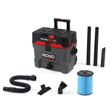 Ridgid 50328 1000RV 10 Gallon ProPack Plus Wet/Dry Vac RIDGID