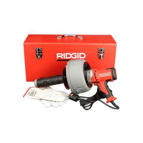 RIDGID 35998 K-45AF-1 Sink Machine with: C-1IC 5/16" x 25 Inner Core Cable with Inner Drum and C-6429 Carrying Case RIDGID