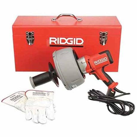 RIDGID 36013 K-45-1 Sink Machine with: C-1IC 5/16" x 25 Inner Core Cable with Inner Drum and C-6429 Carrying Case RIDGID