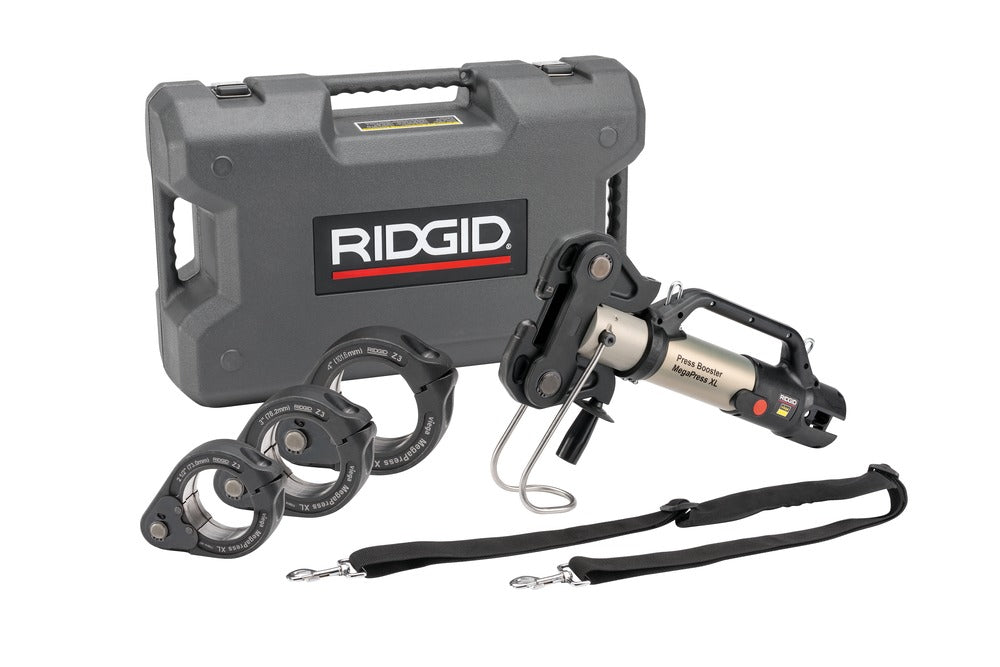 RIDGID 60638 2 1/2" to 4" MegaPress Kit with Press Booster RIDGID