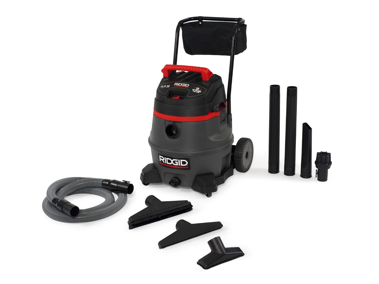 Ridgid 50358 RV2400S 14 Gallon 2-Stage Wet/Dry Vacuum RIDGID