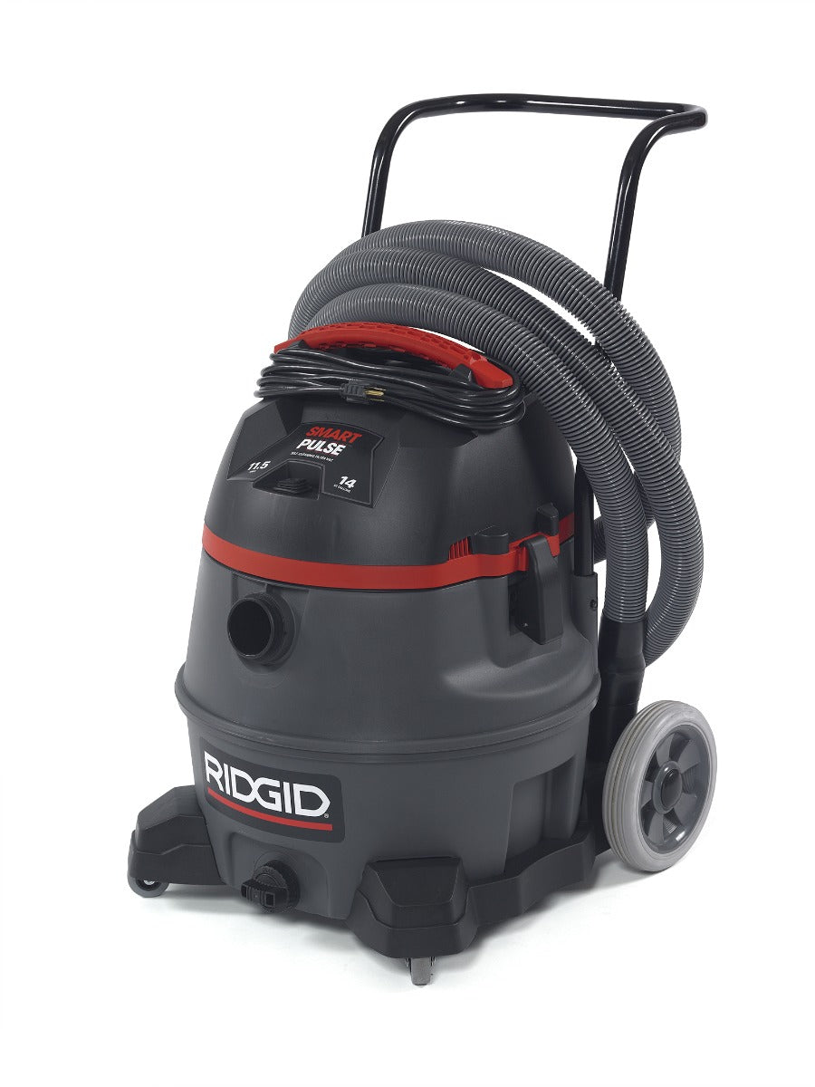 RIDGID 50373 14 Gallon Smart Pulse Wet/Dry Vacuum RIDGID