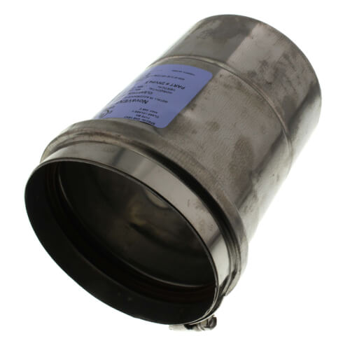 Takagi 4" Straight Vent Pipe 6" Length (100112407) Takagi