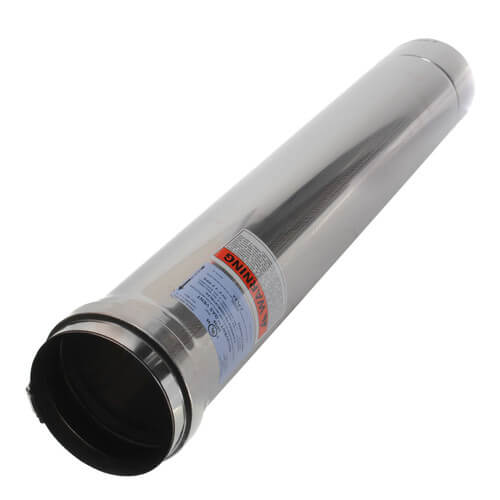 Takagi 4" Straight Vent Pipe 24" Length (100112404) Takagi