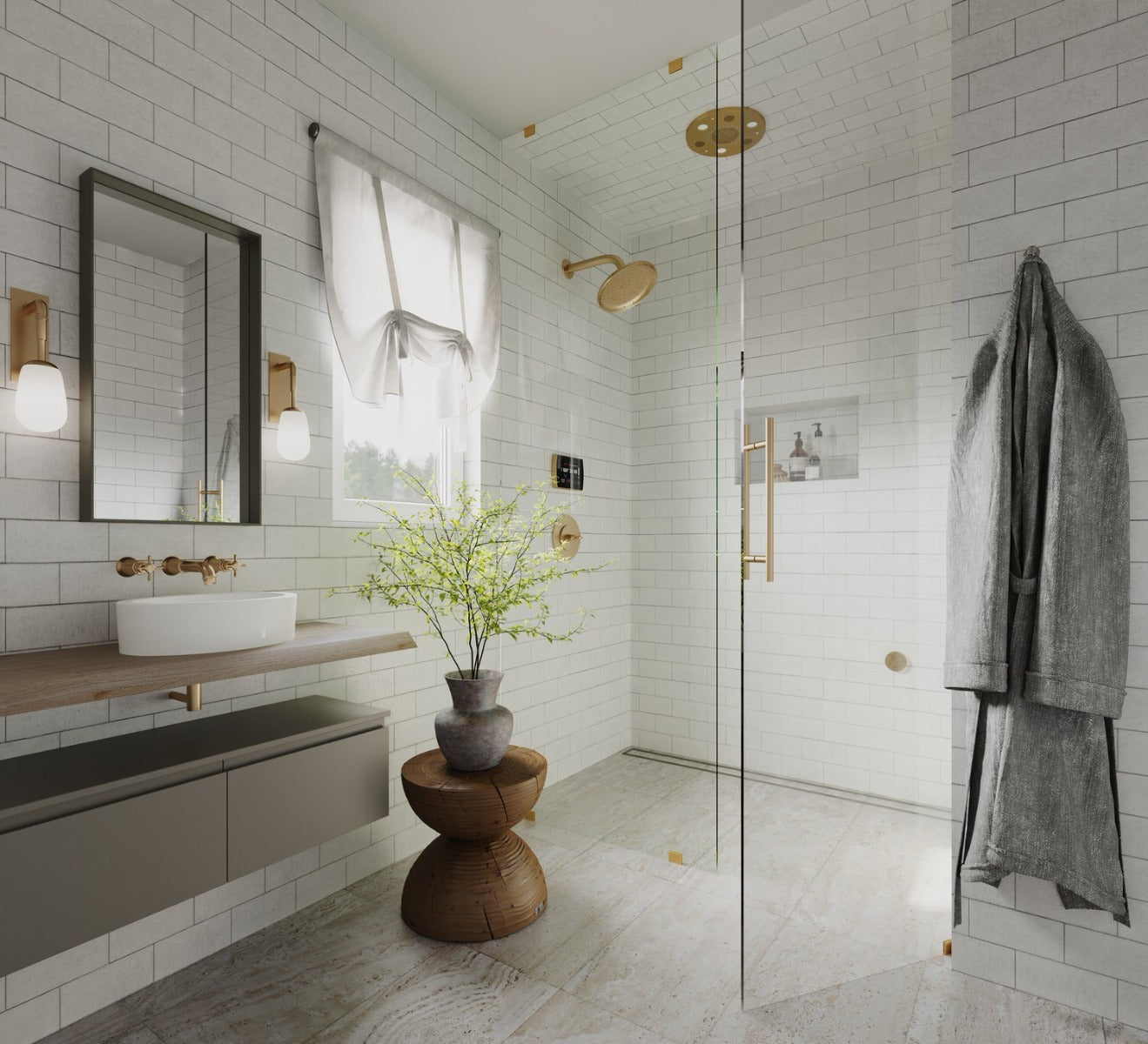 ThermaSol Serenity Advanced Light, Sound, Rain System Round ThermaSol