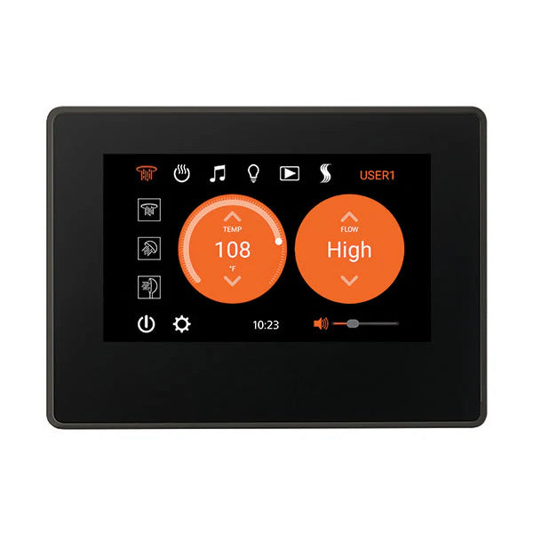 ThermaSol TT7V2-BK ThermaTouch2 7" Black Trim Control ThermaSol