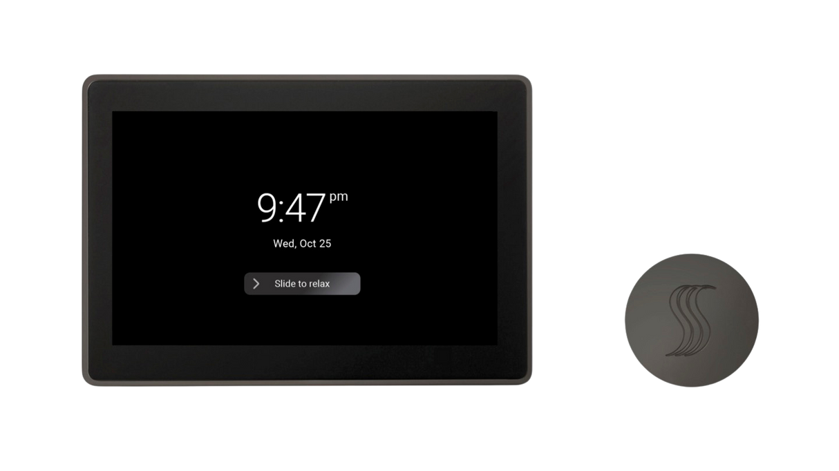 ThermaSol TT15-SVRD ThermaTouch2 15" Control + Round SteamVection Steam Head Kit ThermaSol