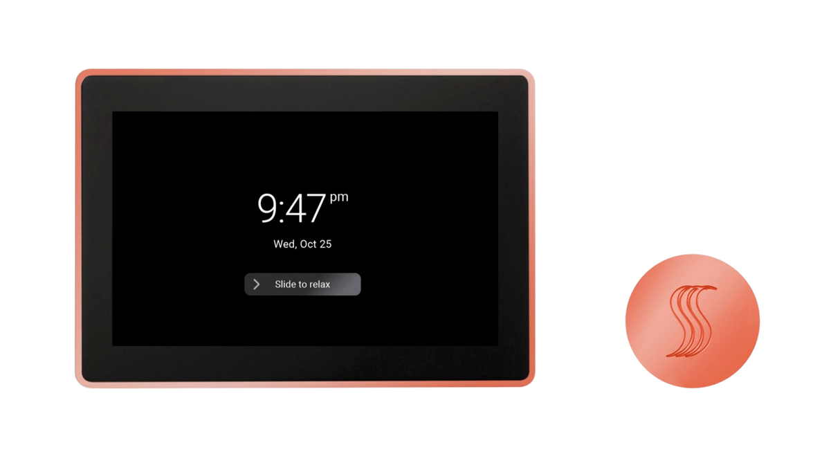 ThermaSol TT15-SVRD ThermaTouch2 15" Control + Round SteamVection Steam Head Kit ThermaSol