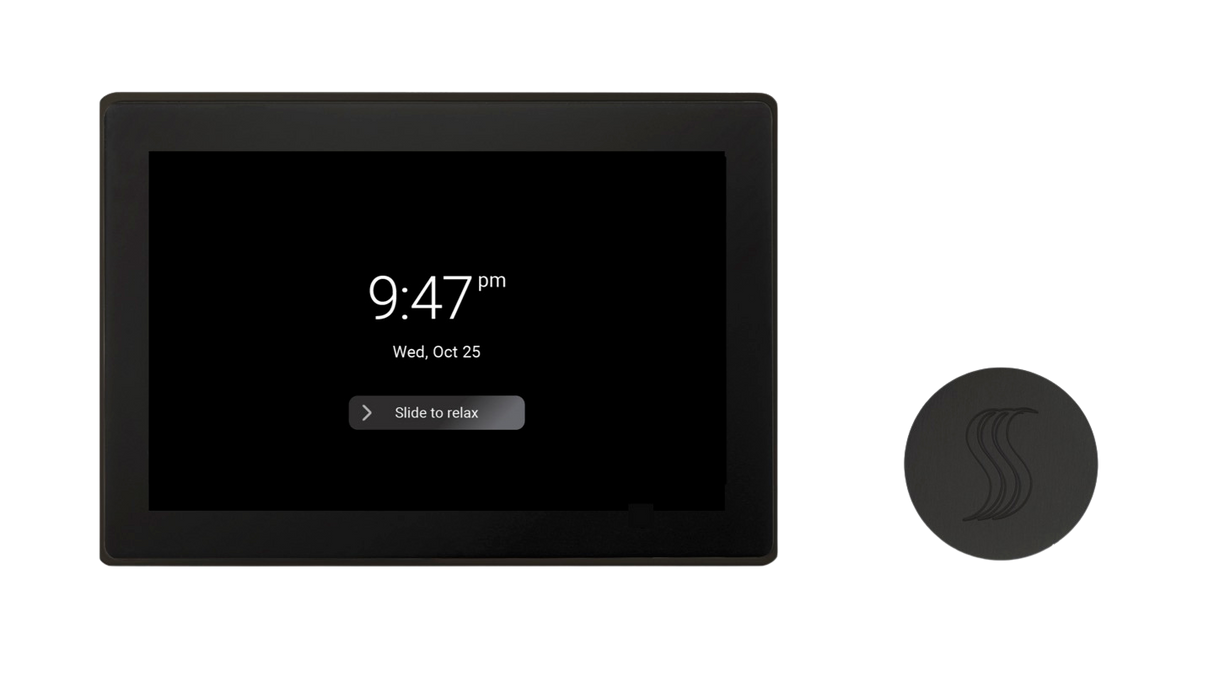 ThermaSol TT15-SVRD ThermaTouch2 15" Control + Round SteamVection Steam Head Kit ThermaSol