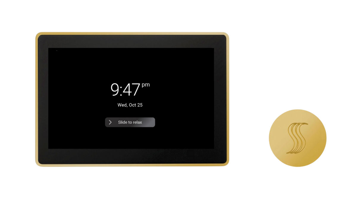 ThermaSol TT15-SVRD ThermaTouch2 15" Control + Round SteamVection Steam Head Kit ThermaSol