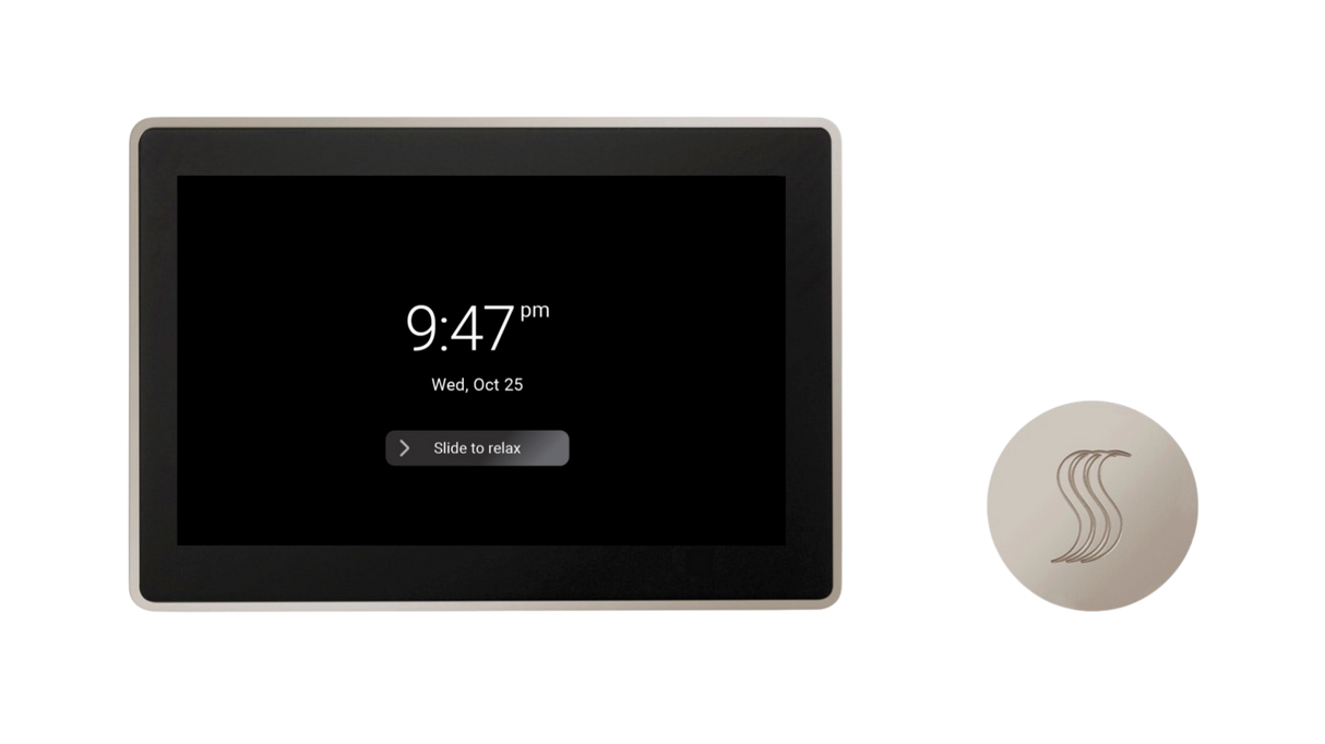 ThermaSol TT15-SVRD ThermaTouch2 15" Control + Round SteamVection Steam Head Kit ThermaSol