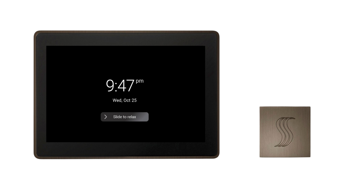 ThermaSol TT15-SVSQ ThermaTouch2 15" Control + Square SteamVection Steam Head Kit ThermaSol