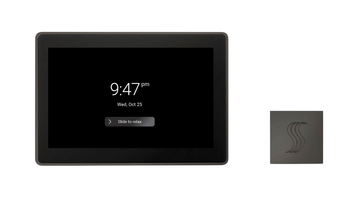 ThermaSol TT15-SVSQ ThermaTouch2 15" Control + Square SteamVection Steam Head Kit ThermaSol