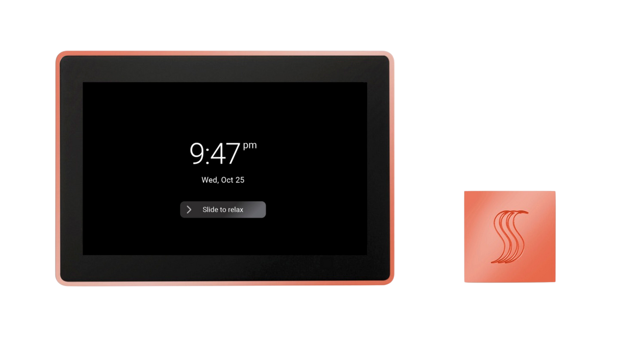 ThermaSol TT15-SVSQ ThermaTouch2 15" Control + Square SteamVection Steam Head Kit ThermaSol