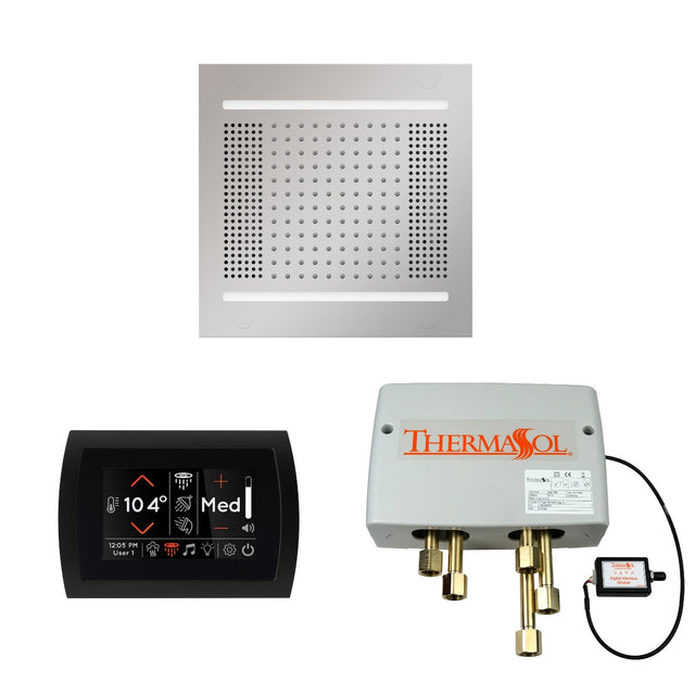ThermaSol Wellness HydroVive 14 Shower Package with SignaTouch Round ThermaSol
