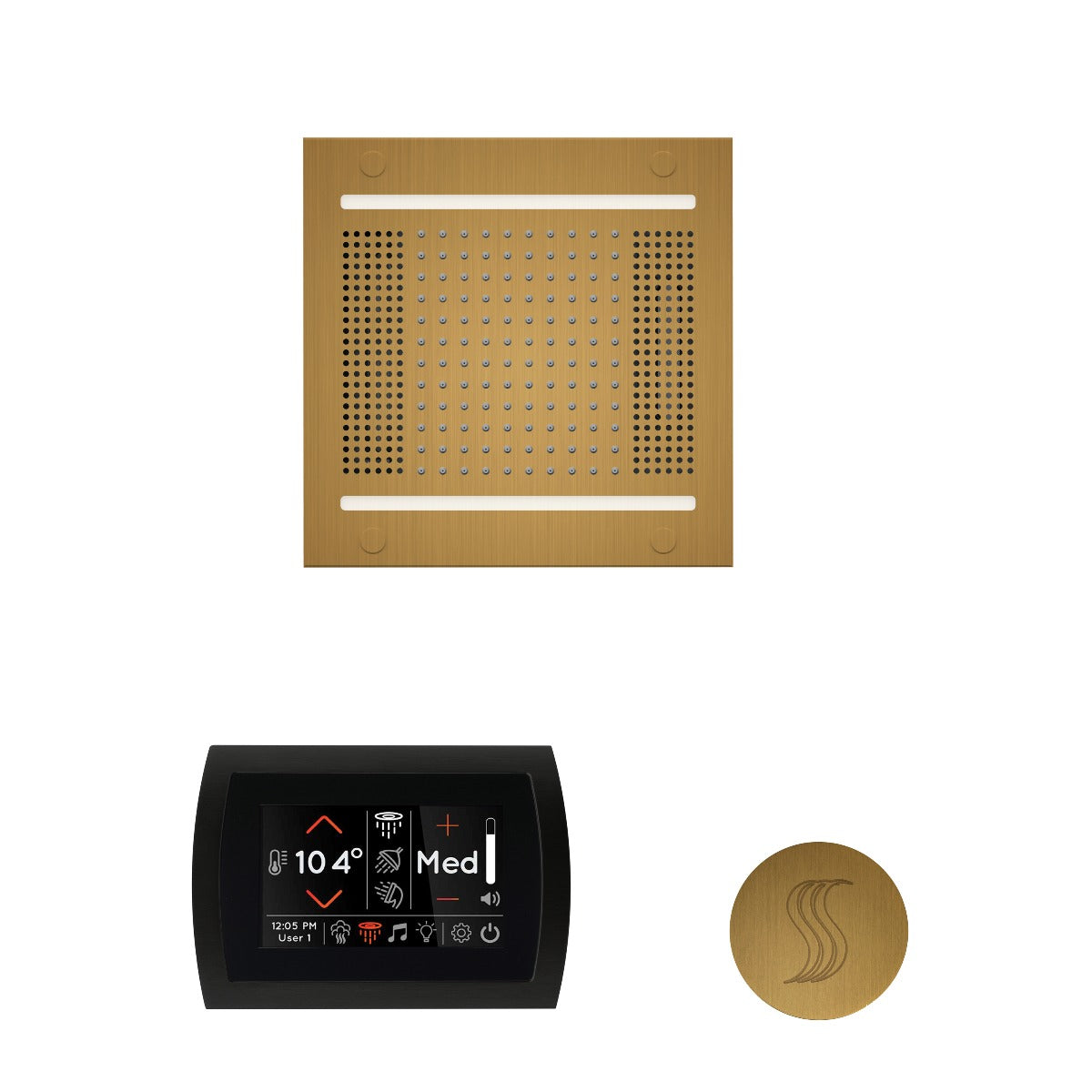 ThermaSol Wellness HydroVive 14 Steam Package with SignaTouch Round ThermaSol