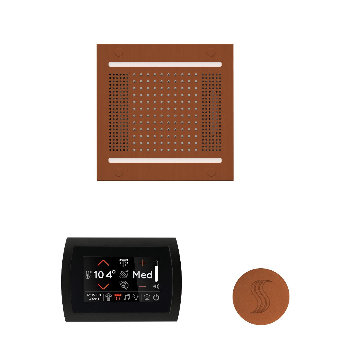 ThermaSol Wellness HydroVive 14 Steam Package with SignaTouch Round ThermaSol