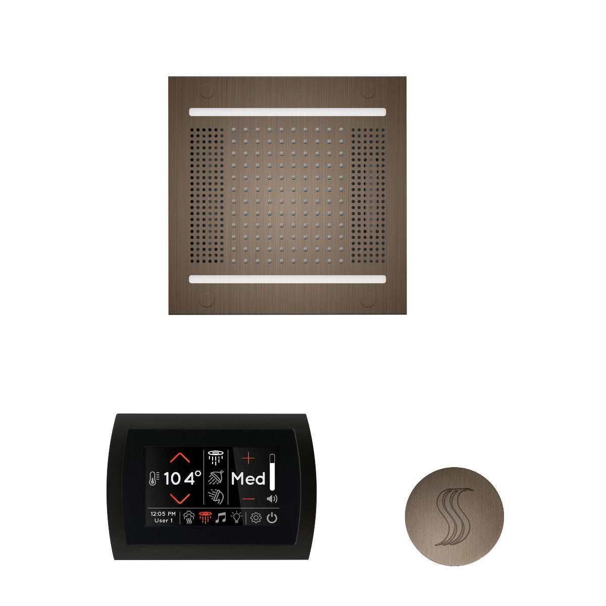 ThermaSol Wellness HydroVive 14 Steam Package with SignaTouch Round ThermaSol